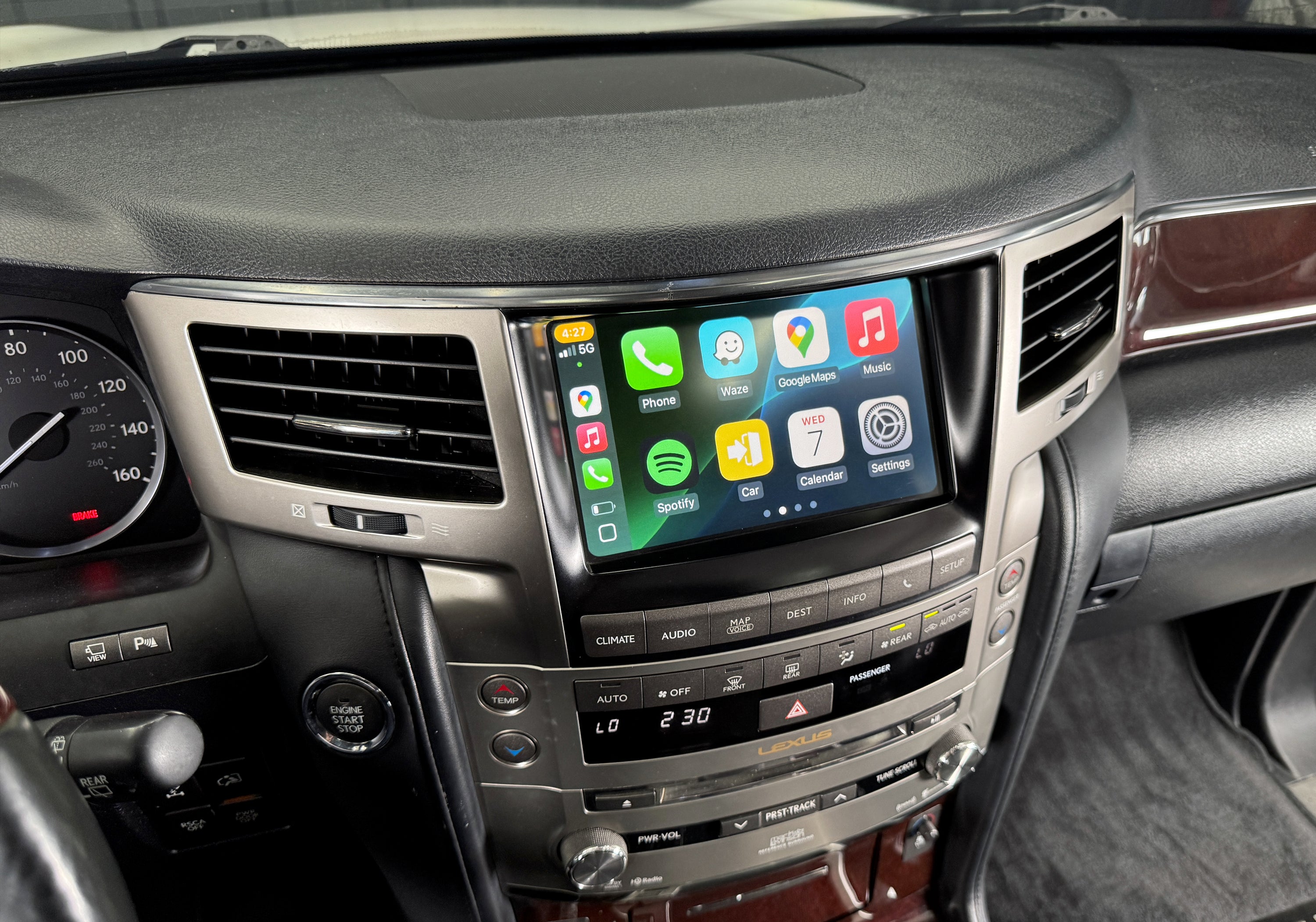 Lexus LX570 (2013-2015) Android OS Interface