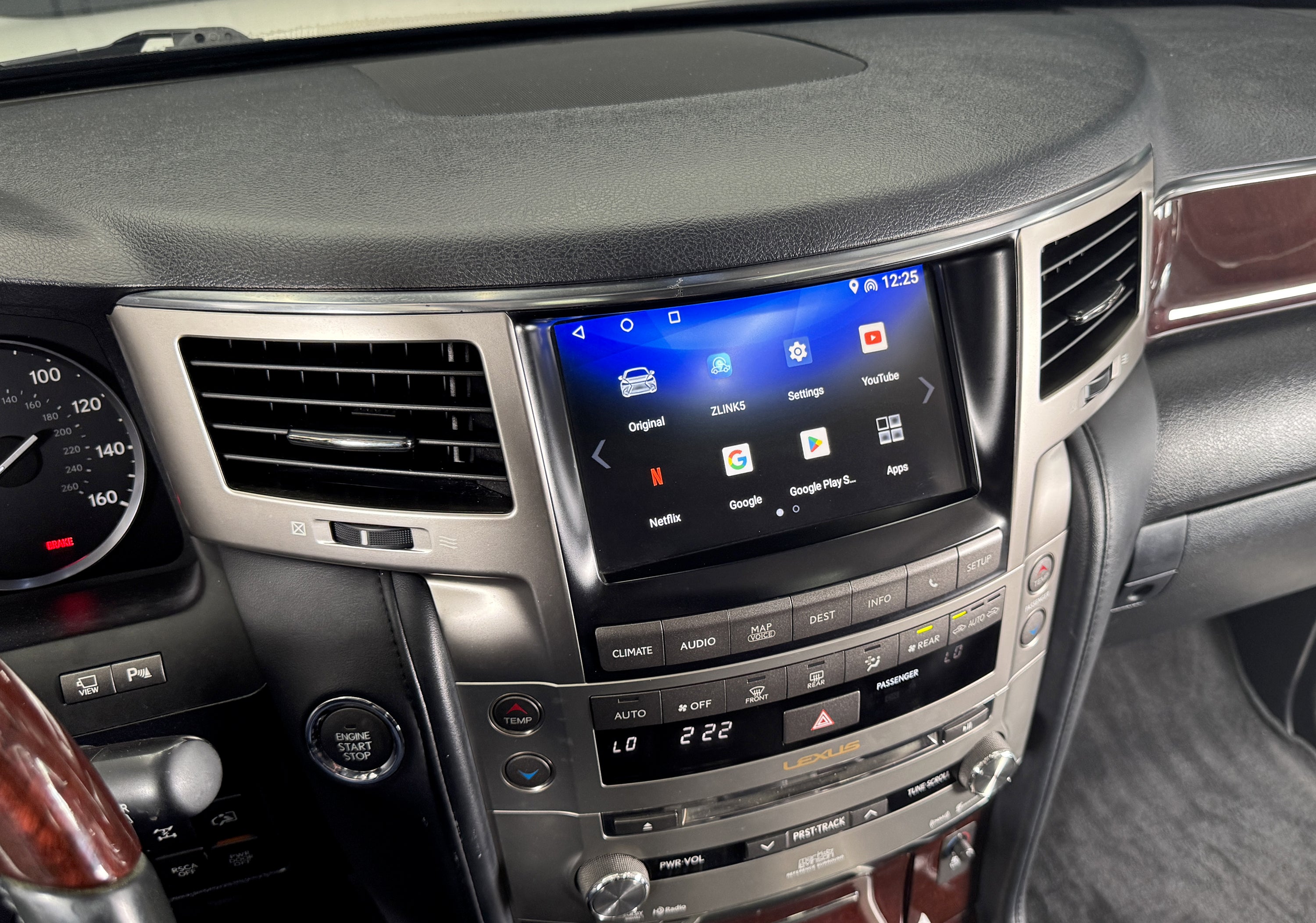 Lexus LX570 (2013-2015) Android OS Interface