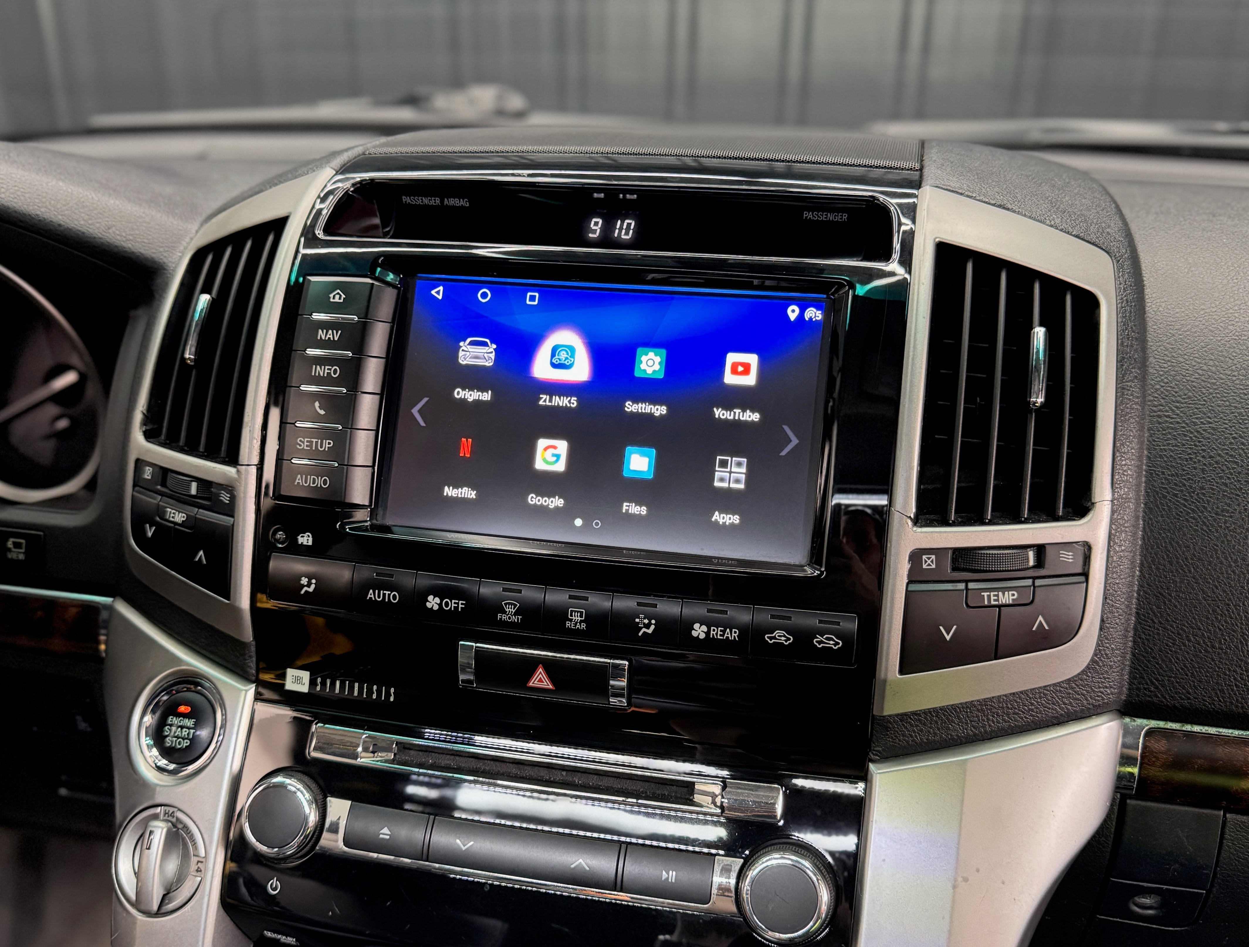 Toyota LC200 (2012-2015) Android OS Interface