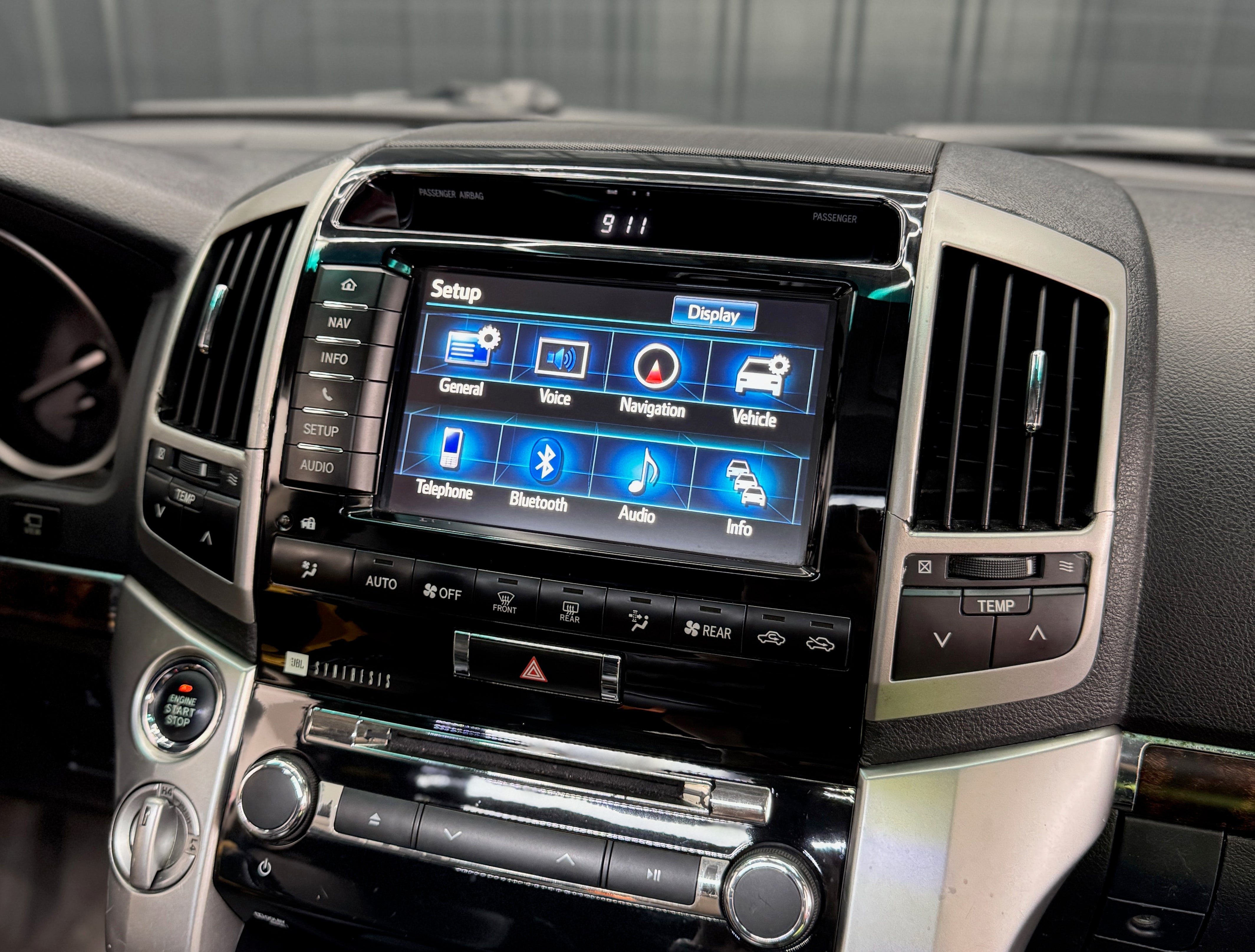 Toyota LC200 (2012-2015) Android OS Interface