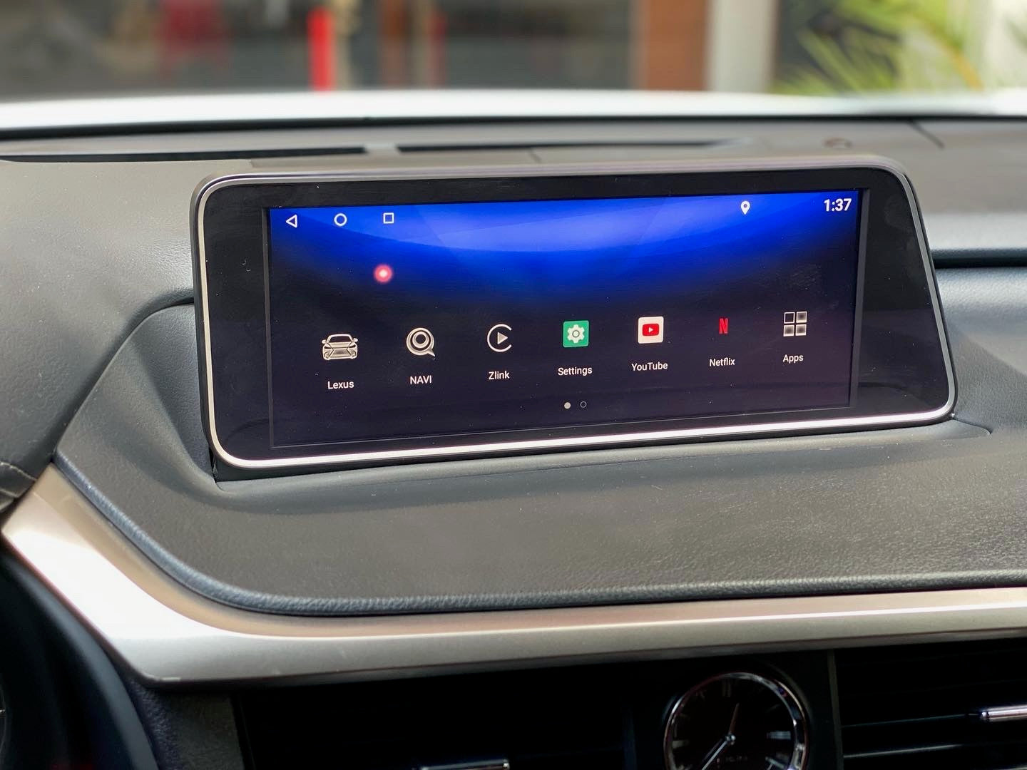 Lexus RX (2016-2019) w/Factory 12.3" Screen Android OS Interface