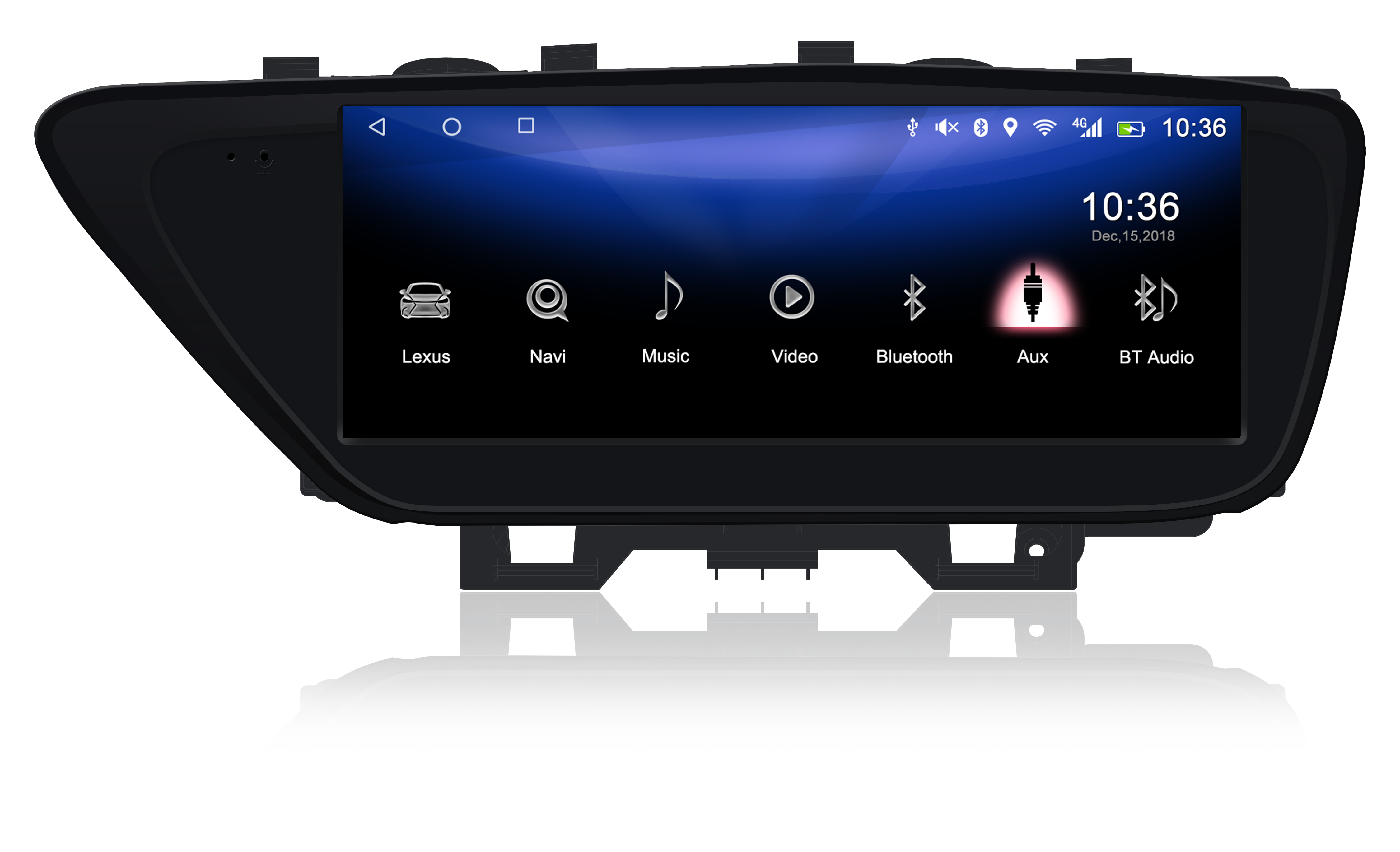 Lexus ES (2015-2017) w/Factory 7" Screen (10.25" Android Touch screen Upgrade)