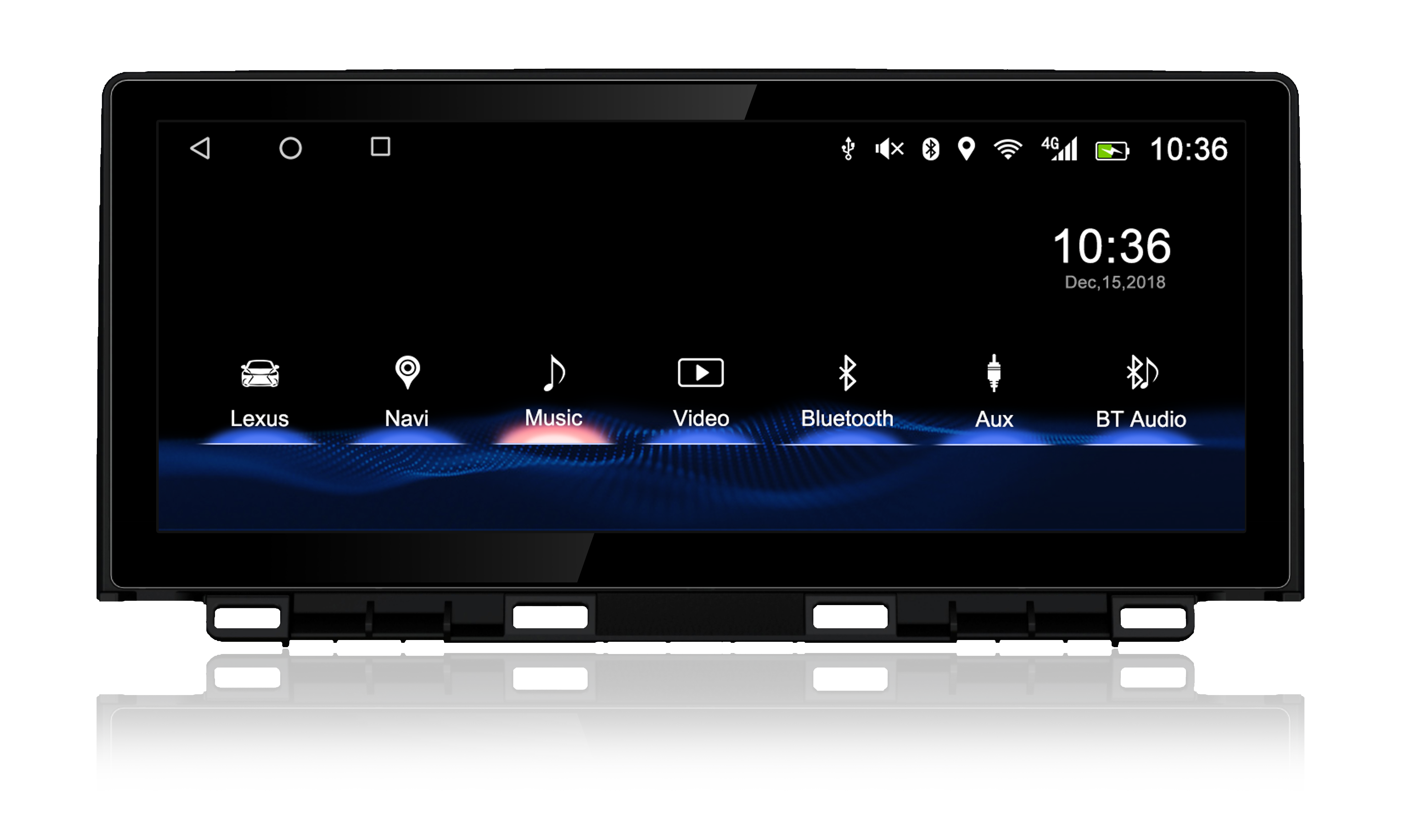 Lexus NX (2015-2020) w/Factory 7" Screen (10.25" Android Touch screen Upgrade)