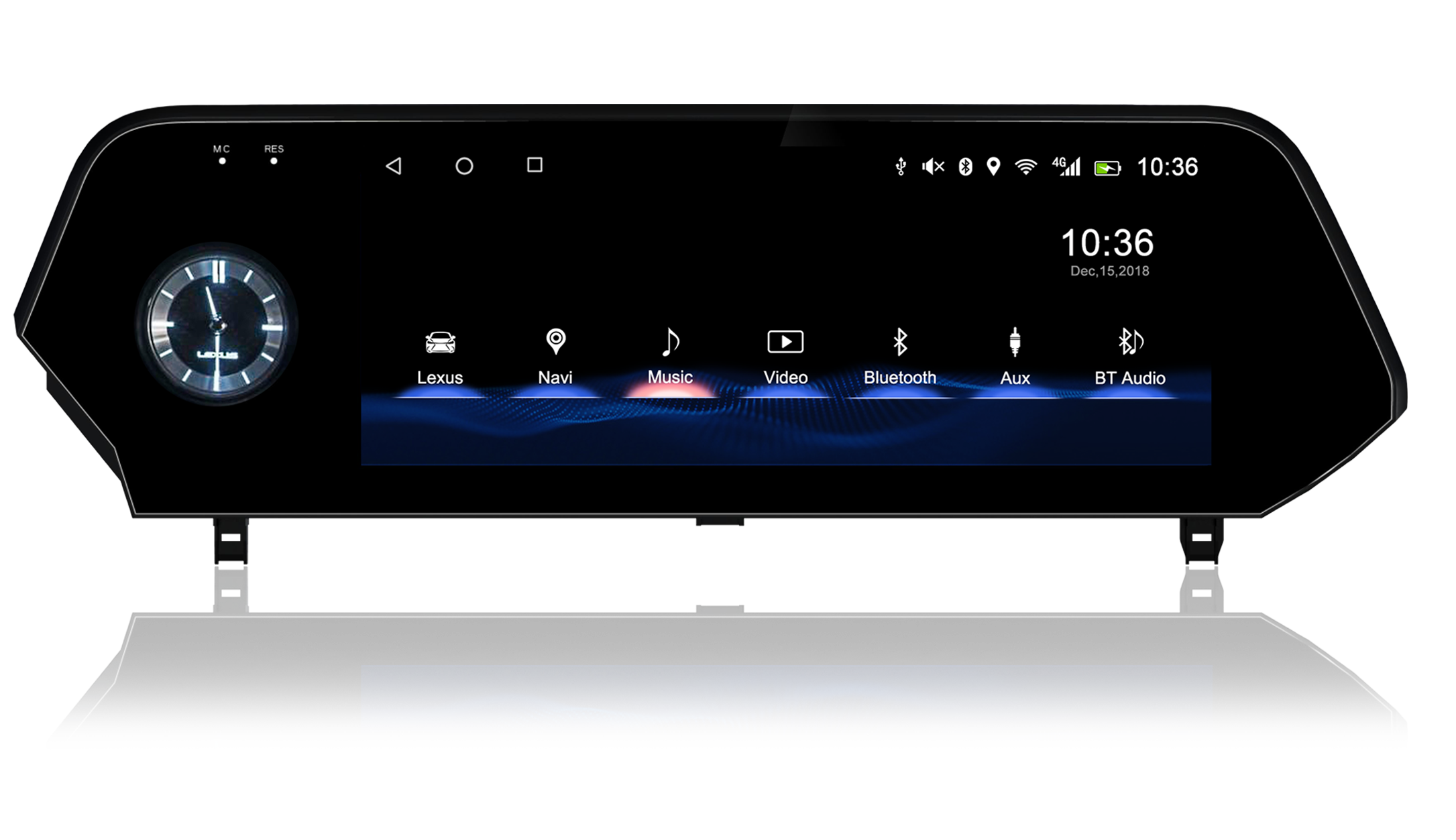 Lexus UX (2019-2021) w/Factory 8" Screen (10.25" Android Touch screen Upgrade)